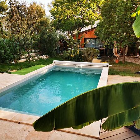 La Cabane Au Fond Du Jardin Montpellier Extérieur photo